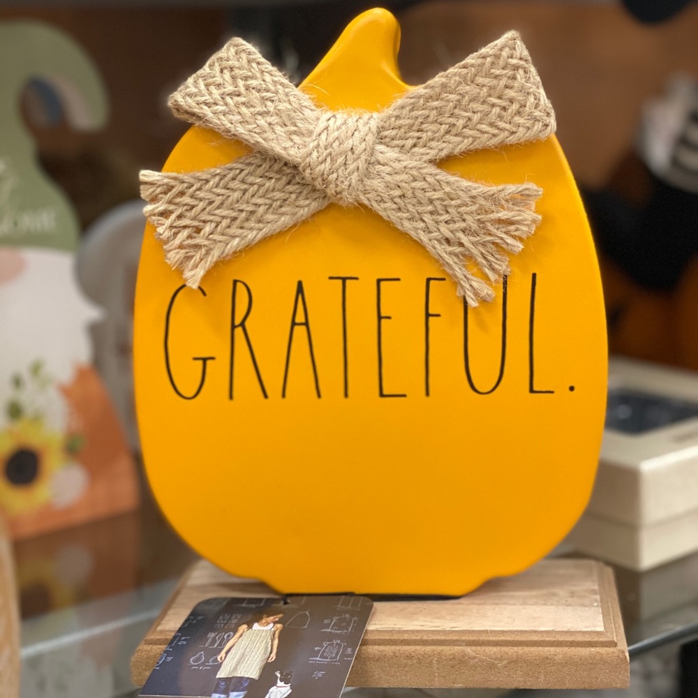 Rae Dunn Pumpkin Decor